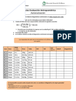 Ejercicios Evaluacion Antropometrica (Con Autoevaluacion)