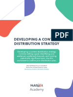 Workbook - Developing A Content Distribution Strategy