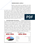 MRF Report