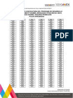 Folios Aprobados Beca Ciencia 2022