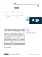 Exposición A Violencia en El Hogar y Victimización Por Acoso Escolar en Adolescentes Peruanos