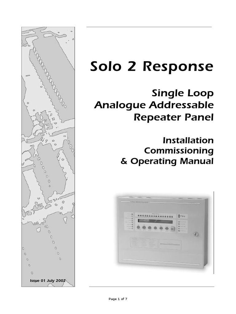 Solo 2 Repeater Panel Manual | PDF | Electrical Connector | Printed ...