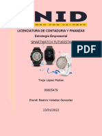 Tarea 4. Smartwatch FUTURISTA