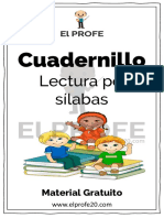 Cuadernillo Lectura Por Sílabas Gratis Elprofe20