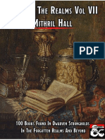 Books of The Realms Volume VII Mithril Hall