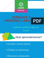 UNIDAD 3 Jornada Laboral - Descansos - Licencias