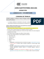 Consigna para La Evaluación Sustitutoria 2022-20A