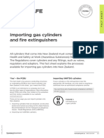 3328WKS 2 Hazardous Substances Importing Gas Cylinders