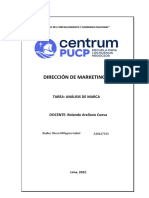 Análisis de Marca - Dirección de Marketing