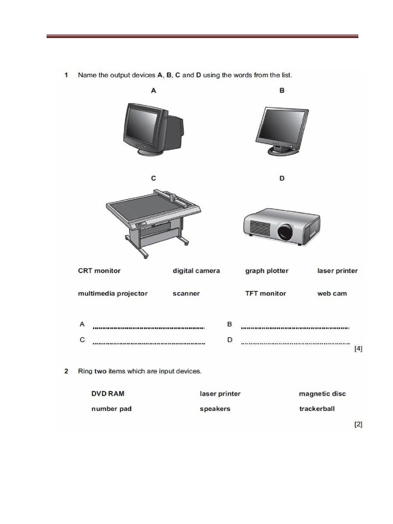 Ict - Igcse Y1 Week 6 Homework | PDF | Information And Communications ...
