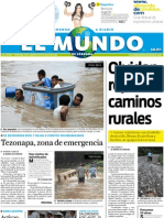 Portada El Mundo de Córdoba 19 de julio