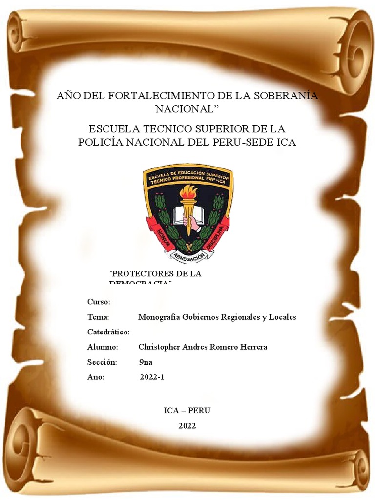 Gobiernos Locales y Regionales PNP | PDF | Gobierno local | Alcalde