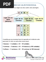 Valor Absoluto y Posicional: Ejemplos | PDF