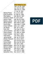 Contacts List For LEFT RIGHT MID in Excel