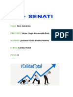 Foro Calidad Total