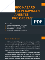 Resiko Hazard Dalam Keperawatan Anestesi KLP 1