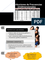 Semana 1B Distribución Frecuencias