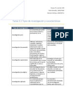 Tarea 3.1 Tipos de Investigación