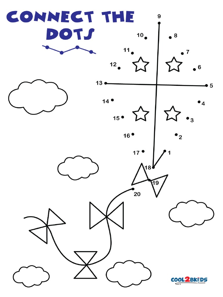 Connect The Dots Activity For Preschool | PDF