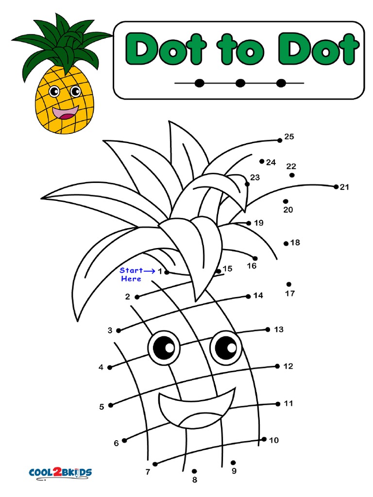 Dot To Dot Preschool PDF