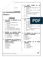 Semana 4 Biología Lípidos