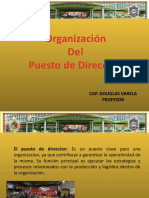 Organizacion de Puesto de Direccion