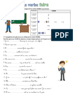 Exercice Le Verbe FAIRE 1 Page v. 2