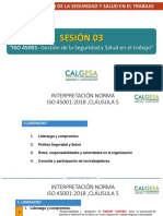 Iso 45001 - Sesion 03