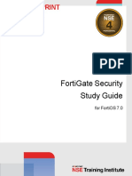 FortiGate Security 7.0 Study Guide - FortiGate - Security - 7.0 - Study - Guide-Online