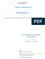 Bactériologie - Conférence N°2 - Support de Cours
