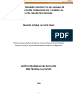 Análisis Del Rendimiento Productivo de Las Líneas de Pollos de Engorde Hubbard Isa MPK Y Hubbard Isa Ultra Yield en Propokodusa