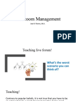 Classroom Management Intro