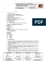 SIGCO-PETS - PRO-MDP-0034 Acercamiento e Instalación de Vigas Debajo de La Maquina