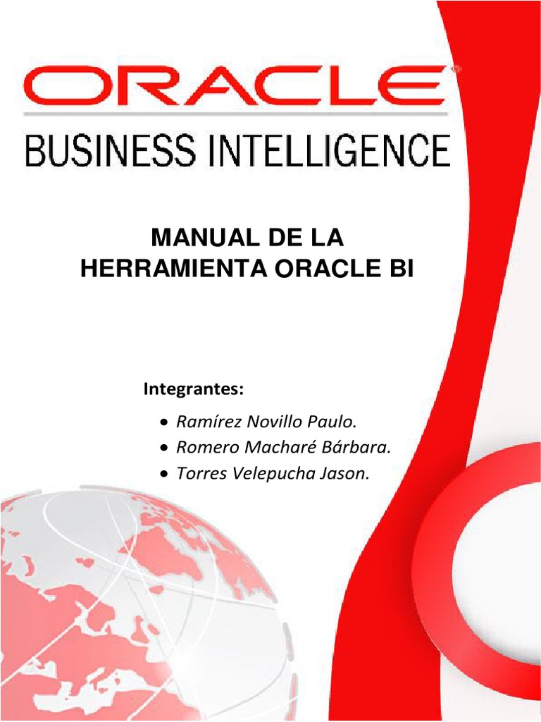 Ta 3.1 Manual de Usuario Oracle BI | PDF | Java (lenguaje de ...