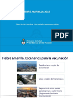 2018 08 07 - Vacuna Fiebre Amarilla Argentina Situacion Actual