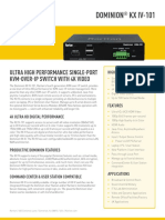 Dominion KX IV 101 Datasheet