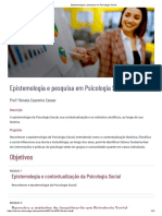 Psicologia Social Epistemologia