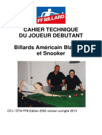 Cahier Technique Debutant Bap