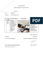 Logbook Kegiatan 28 Oktober 2022