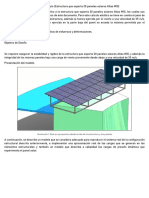 Memoria de Cálculo Estructura Paneles