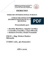 Las Organizaciones Internacionales