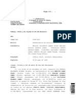 Sentencia que condena a empresa minera por accidente laboral