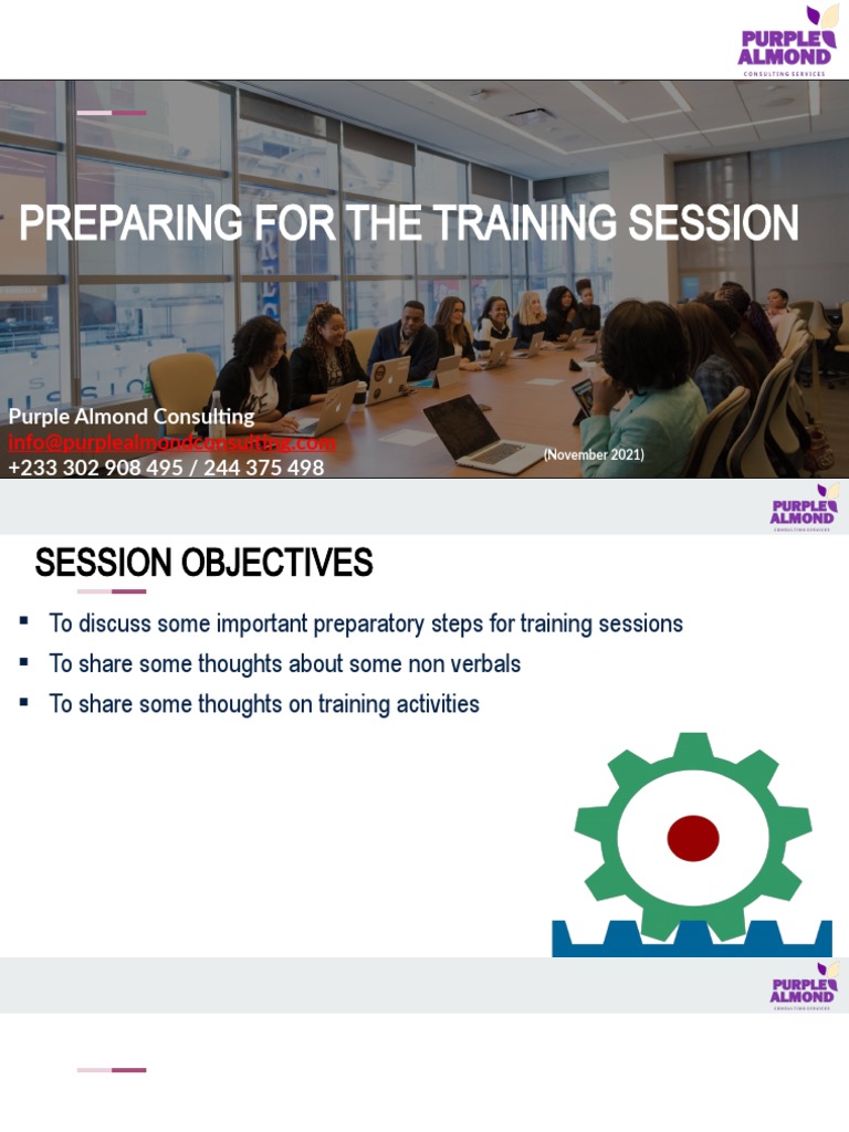 Session 4 THE TRAINING SESSION | PDF