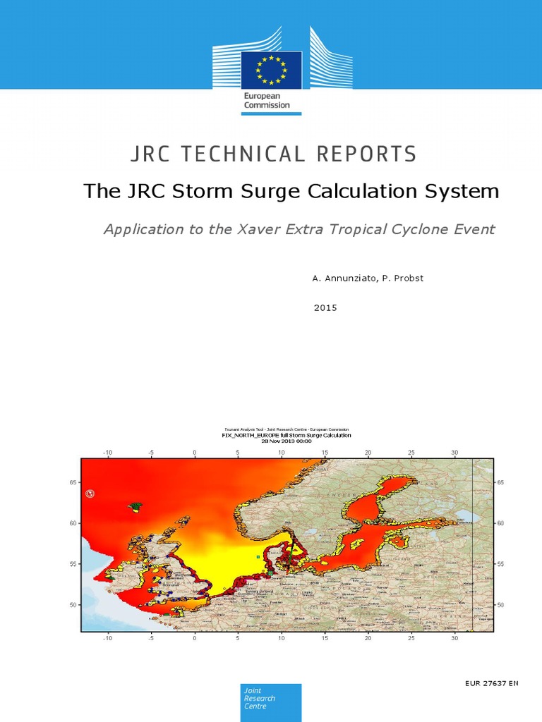 Jrc99136 Jrc99136 JRC Storm Surge Calculation System Online PDF