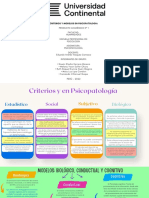 PA1 - Criterios y Modelos en Psicopatología