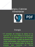 Energía y Calorias Alimentarias Exposicion Casa Abierta