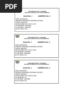Rotulo de Caja y Carpeta | PDF