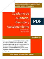 Cuaderno de Auditoría, Revisión y Atestiguamiento