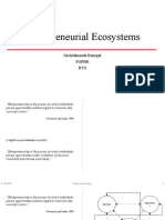 Entrepreneurial Ecosystems - S1 PGPHR