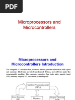 Microprocessors and Microcontrollers